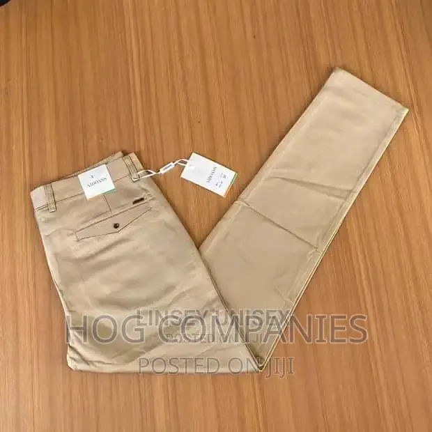 Classy Khaki Trousers Pants - Fast Delivery in 2 Hours