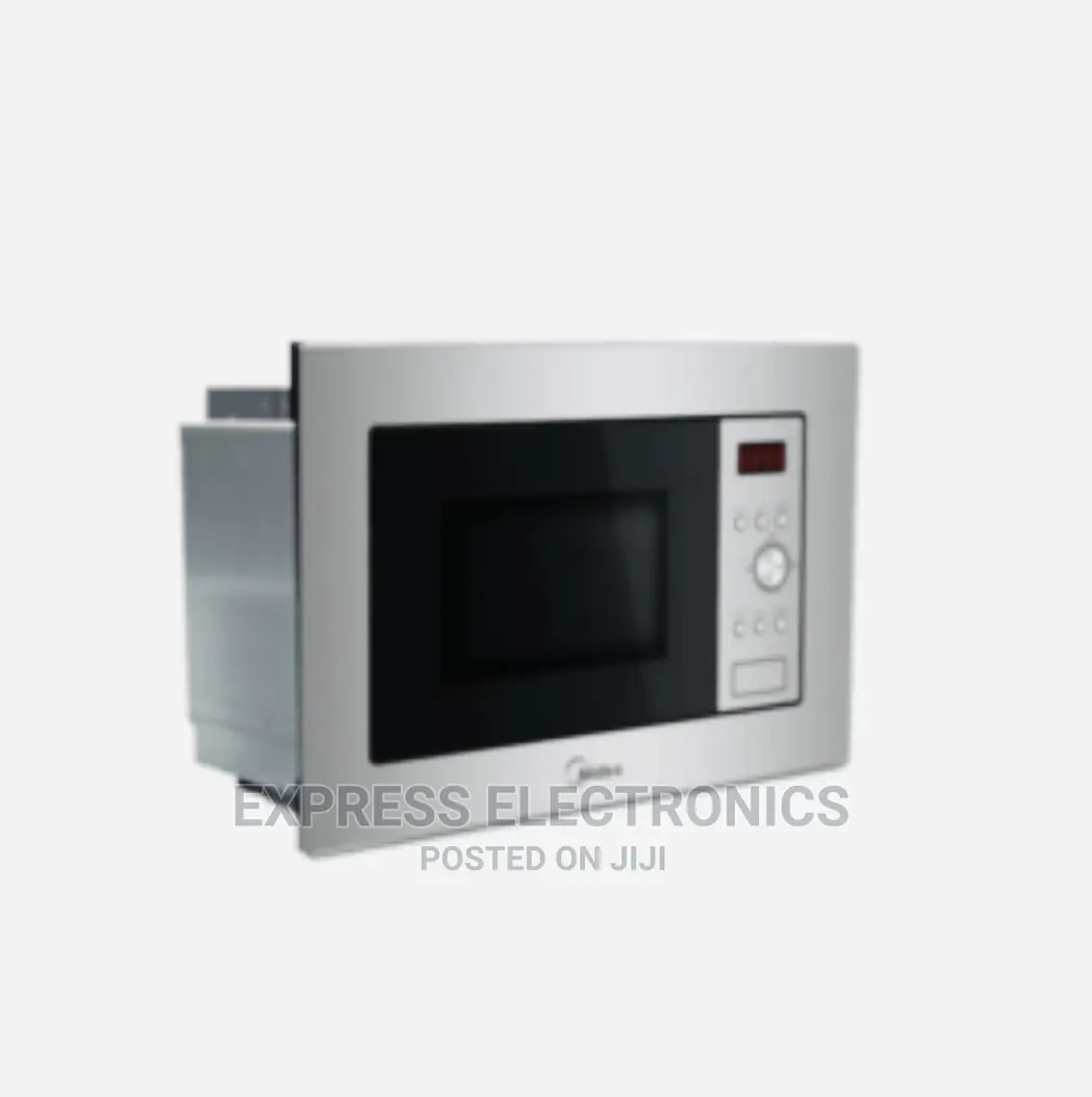 Original New Sleek AM717BS7 Midea Microwave Inbuilt