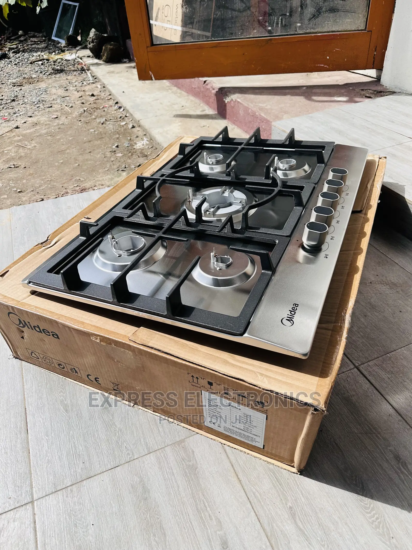 Original New Grey Inbuilt 90G50ME Cooker Midea Hob 5burner