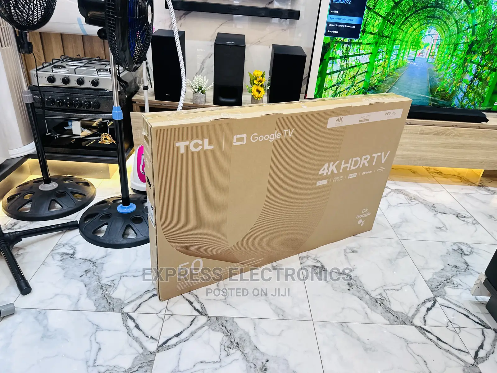 Original Sleek Slim TCL UHD Android 50”P635