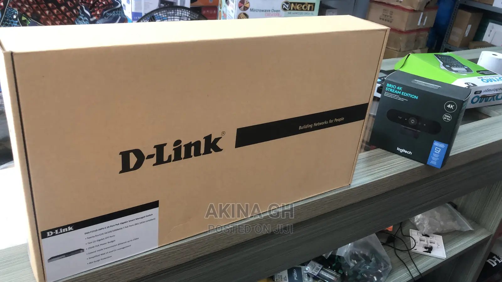 D-Link 24 Port Poe Gigabit Managed Switch DGS-F1210-26p