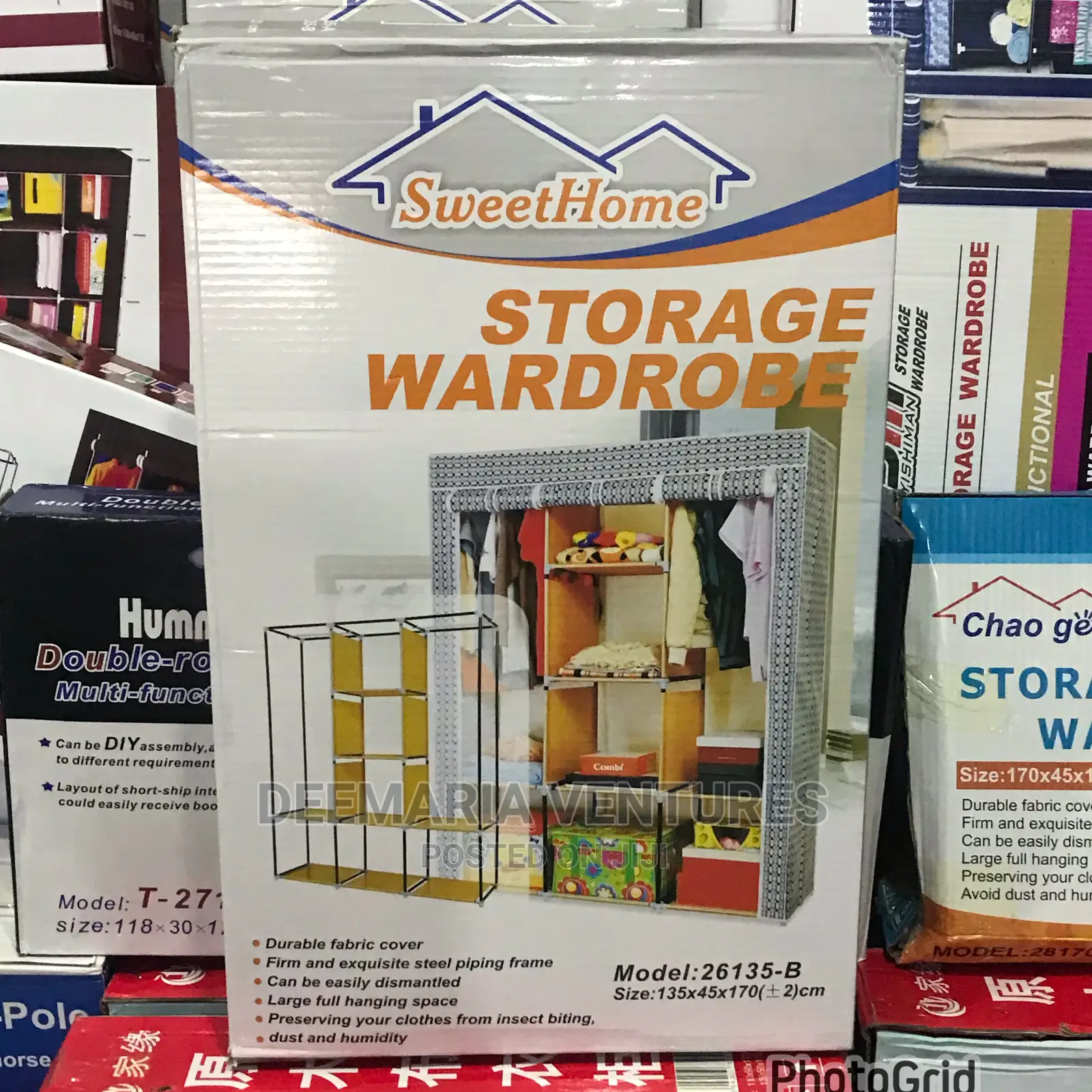 Sweet Home Storage Wardrobe Model:26135-B