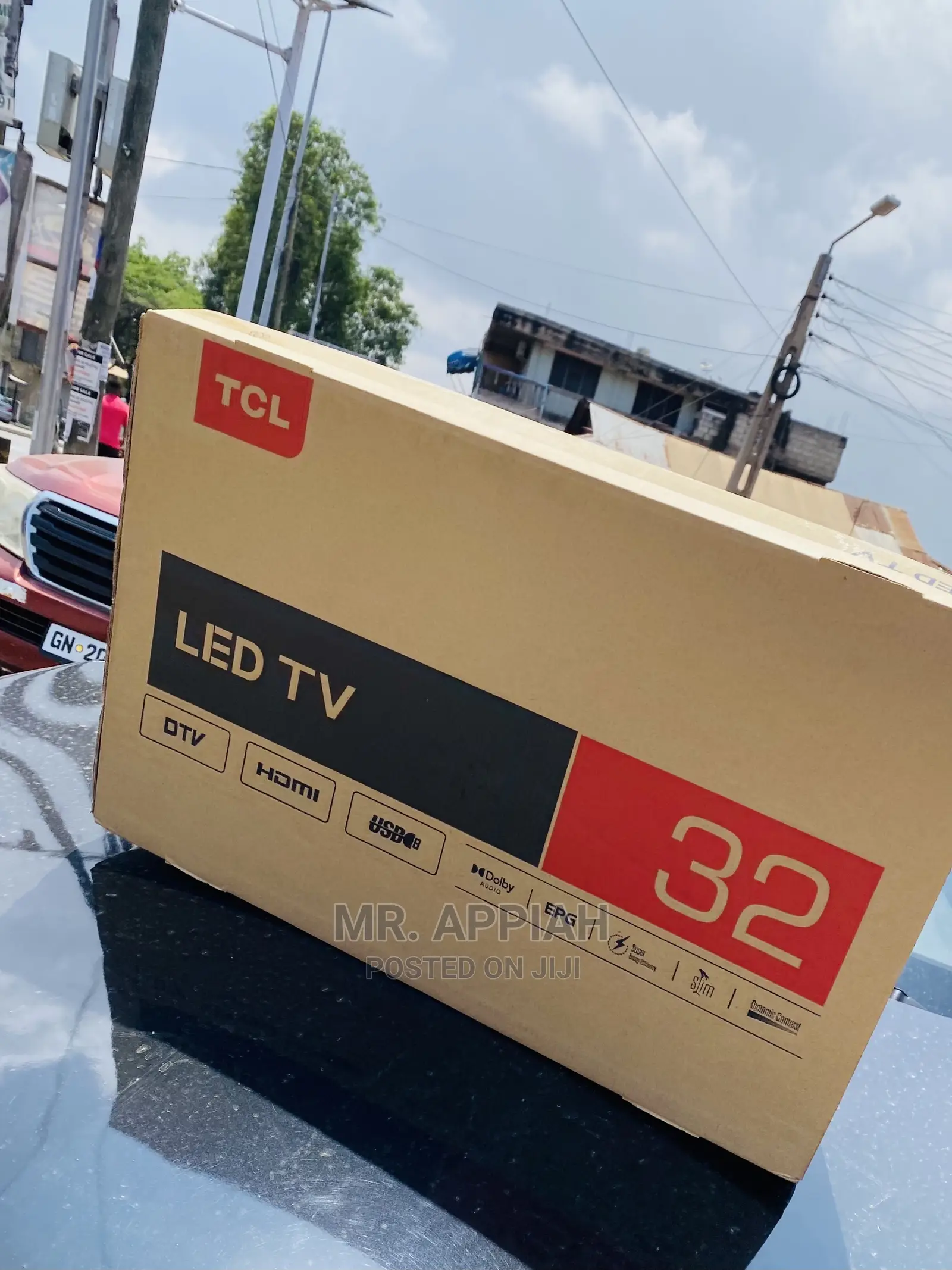 Affordable 32 Inch Digital Satelite LED Tv(32D3200)Black.