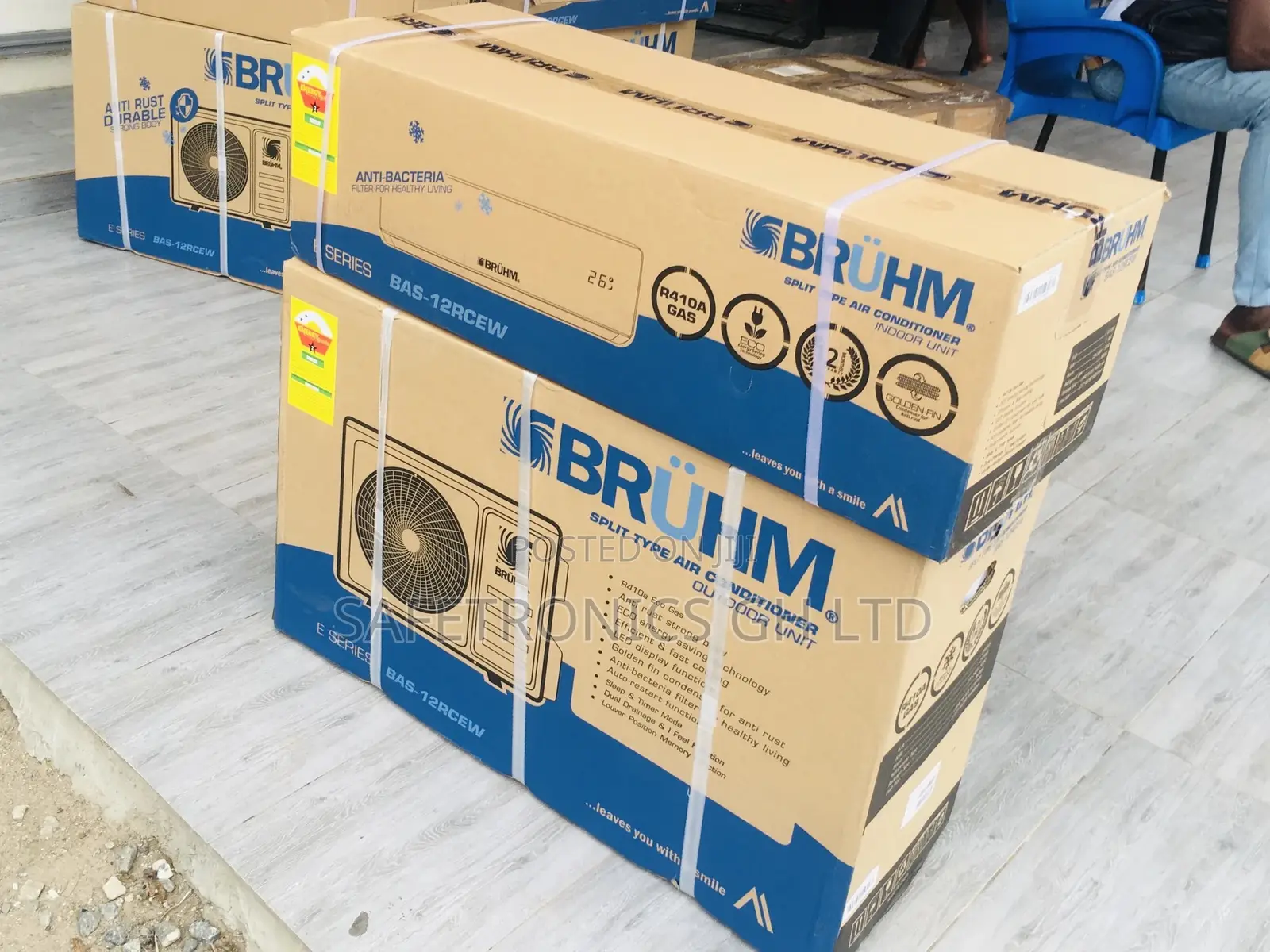 Reliable New Bruhm Split Gas R410 2.0hp Airconditioner