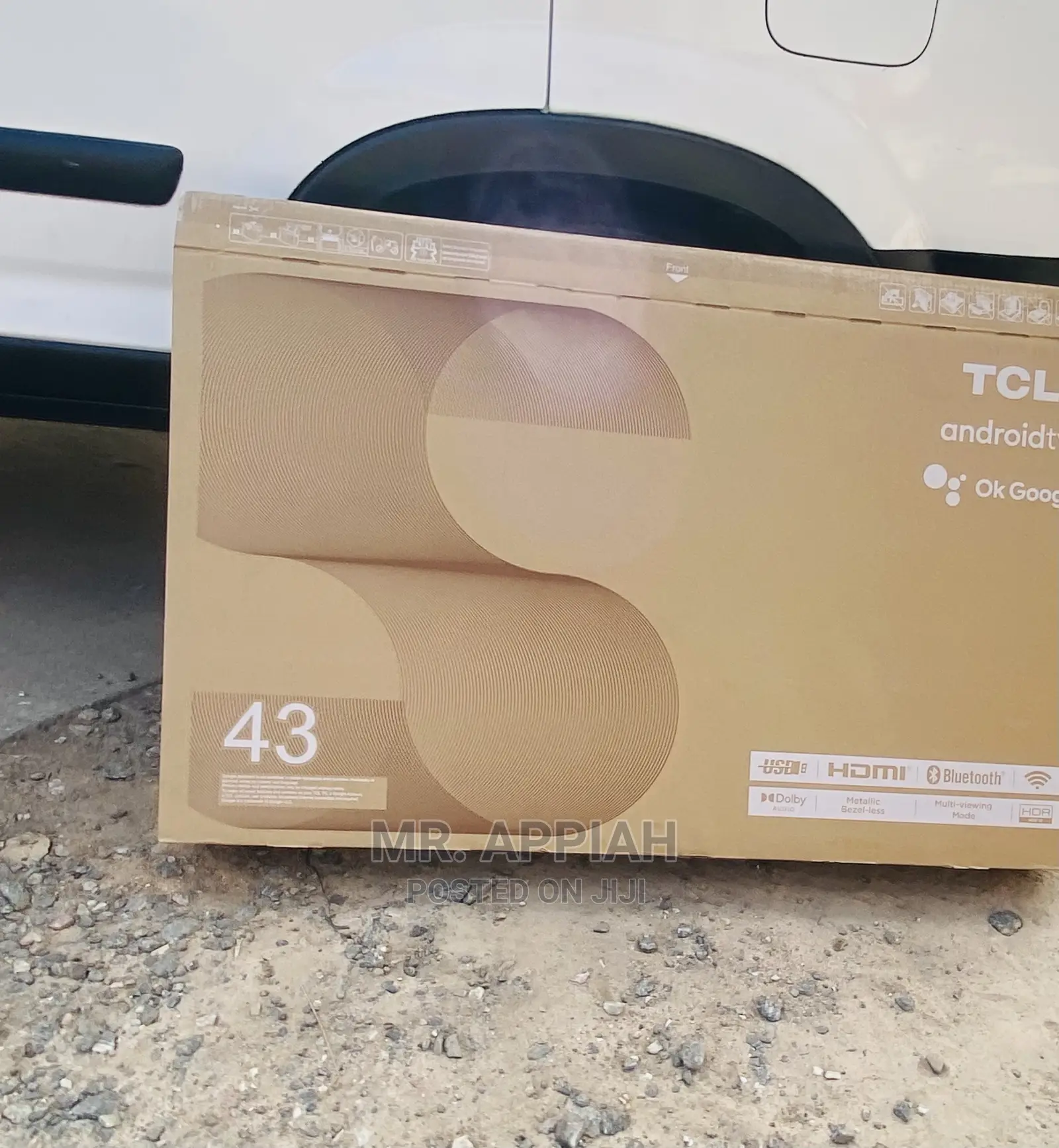 Long Lasting TCL(43s5400)43 Inch Smart Android LED Tv 