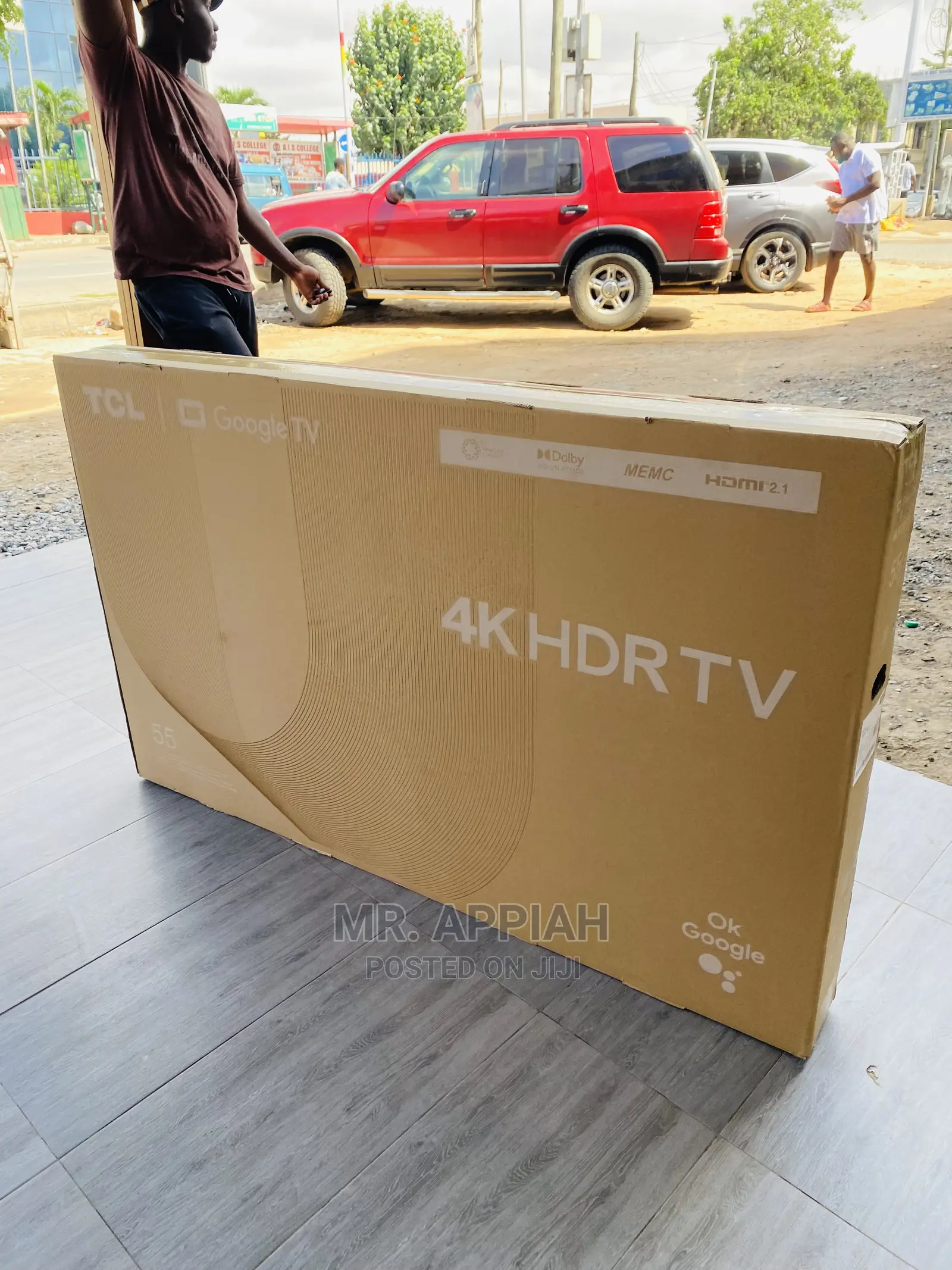 Grab Tcl(55p635)55 Inch Android Tv(138.7cm)Black