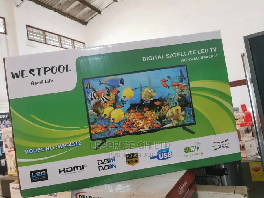 Unique Westpool Wp~4312 Digital 43” TV