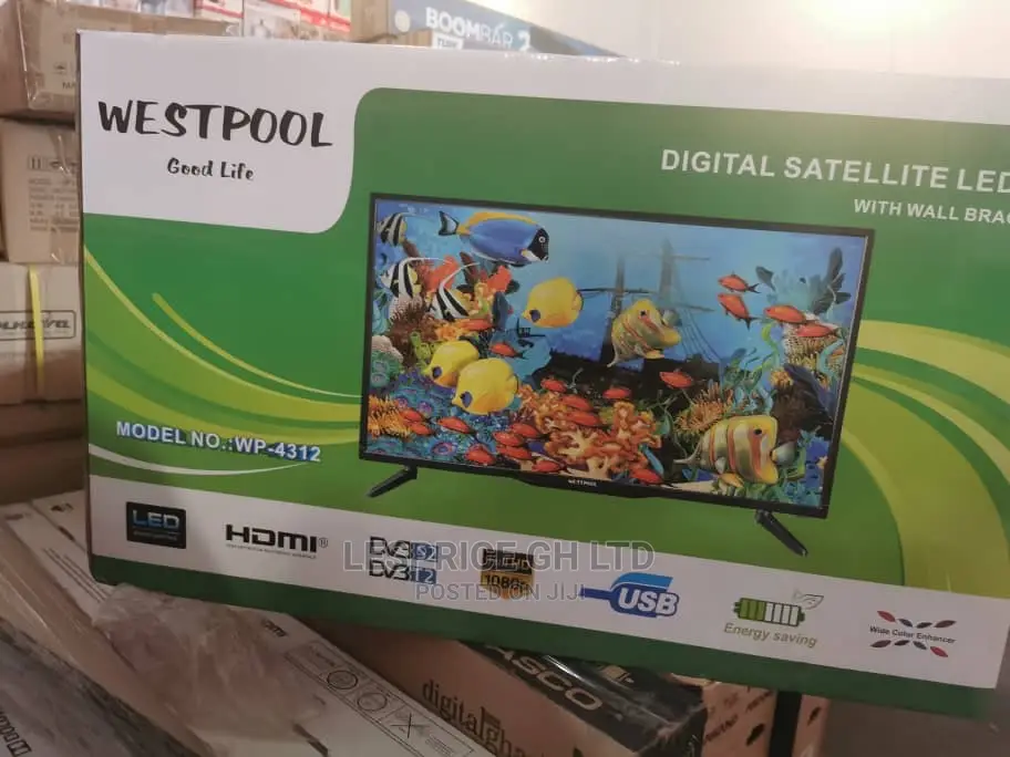 Westpool FHD 43” TV Clear Screen