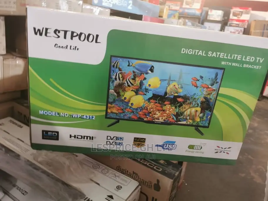 Westpool 43” DVB S2T2 Television