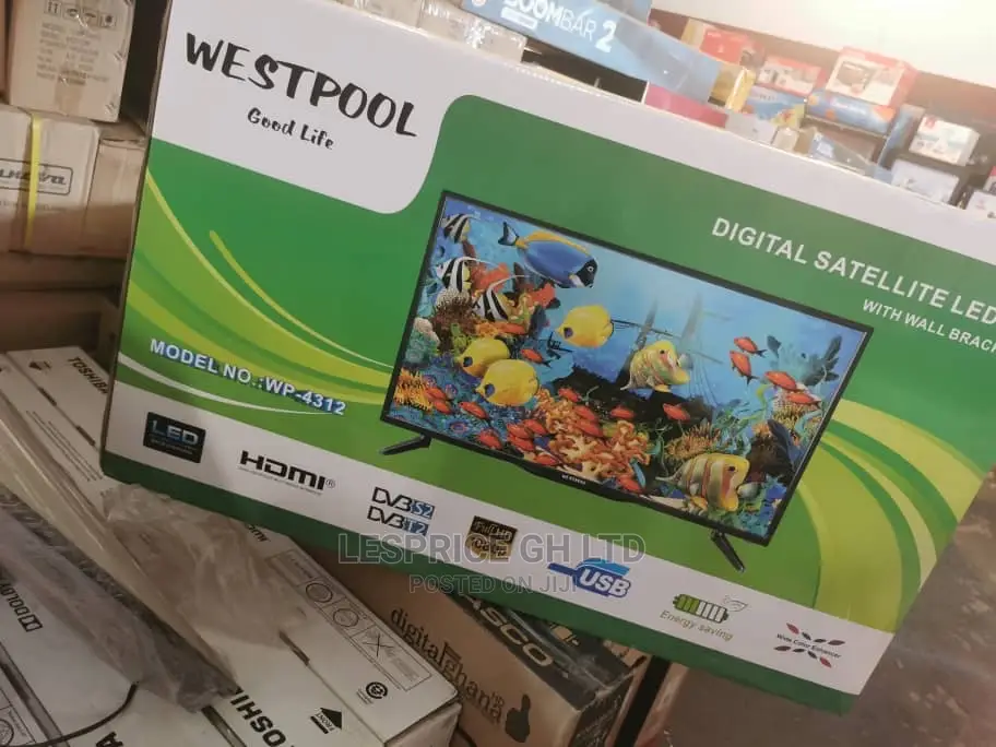 Brand New in Box Westpool 43” TV
