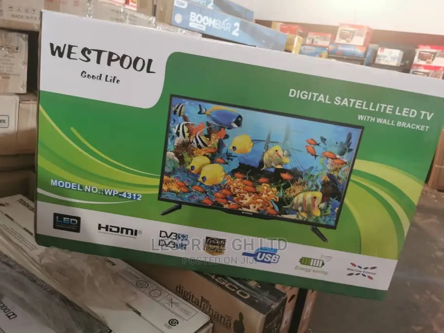 Brand New in Box Westpool 43” TV