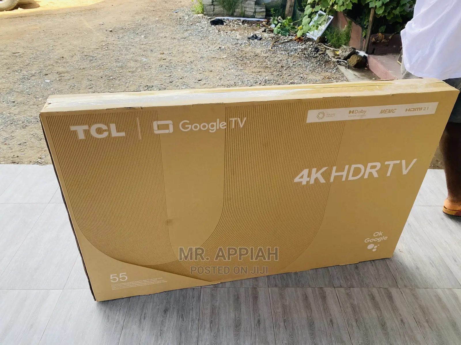Authentic 55p735 TCL Quhd Google Tv + Dolby Atmos[55”].