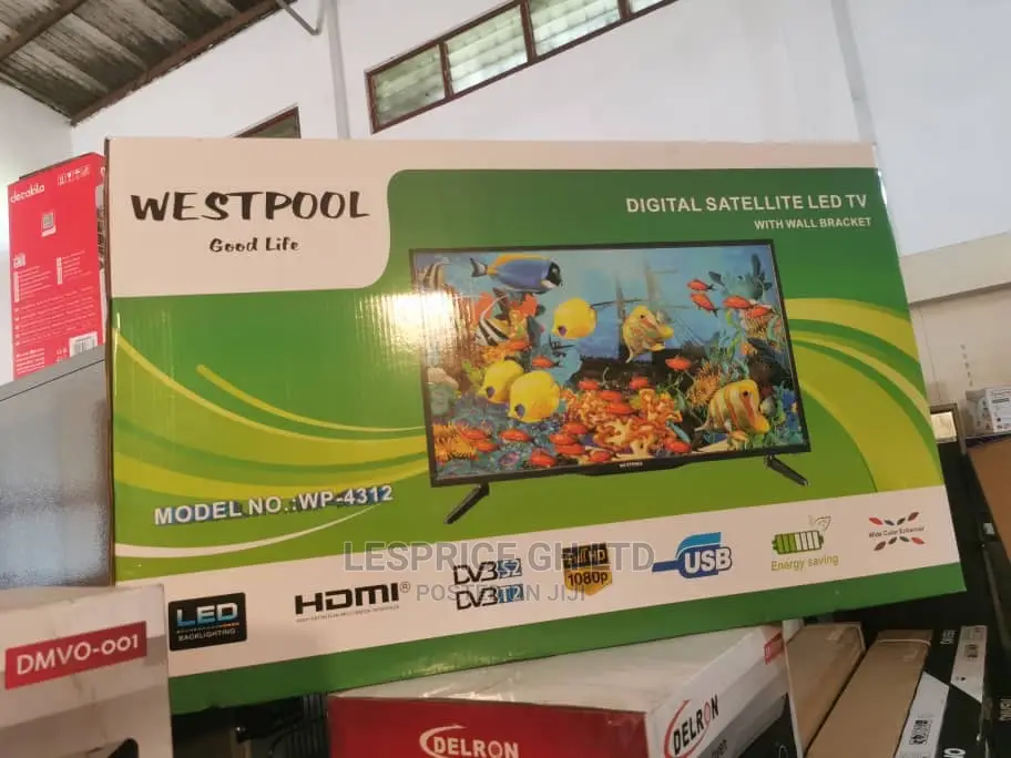 Westpool Digital Satellite 43” 1080p TV