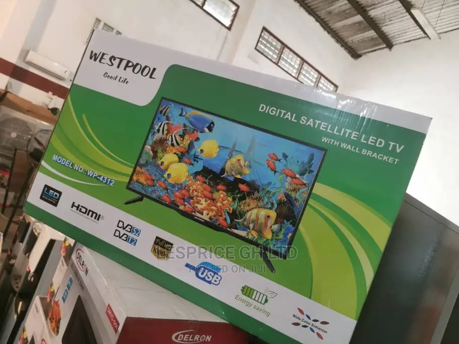 Affordable Westpool 43” Digital Satellite TV