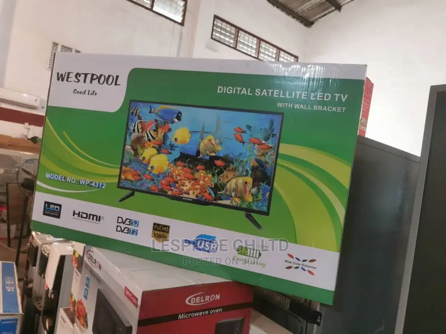 Affordable Westpool 43” Digital Satellite TV