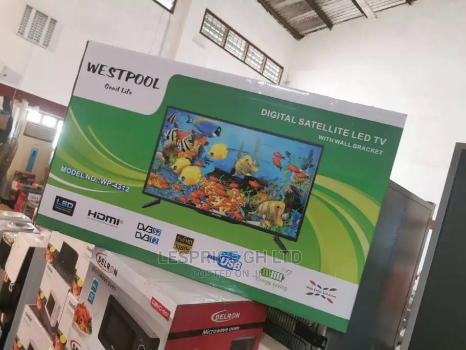 Westpool 43” Digital Satellite Powerful TV
