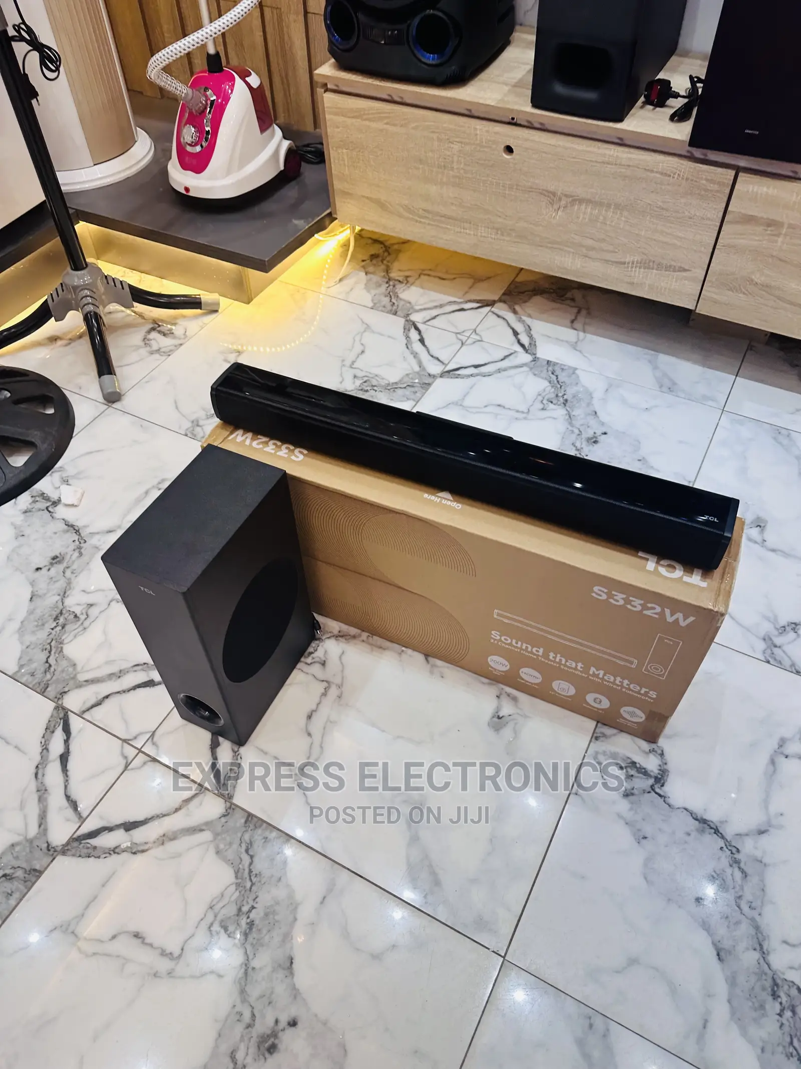 Purchase From Us TCL Nice Soundbar With Woofer S332w