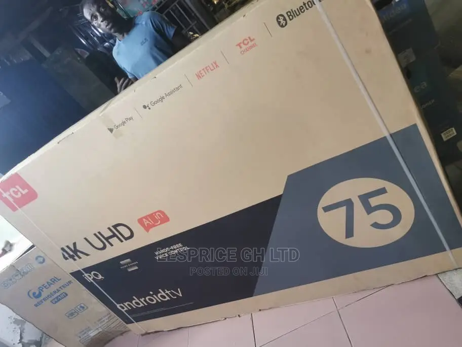 TCL 75inch Ai FHD/Hd Android TV