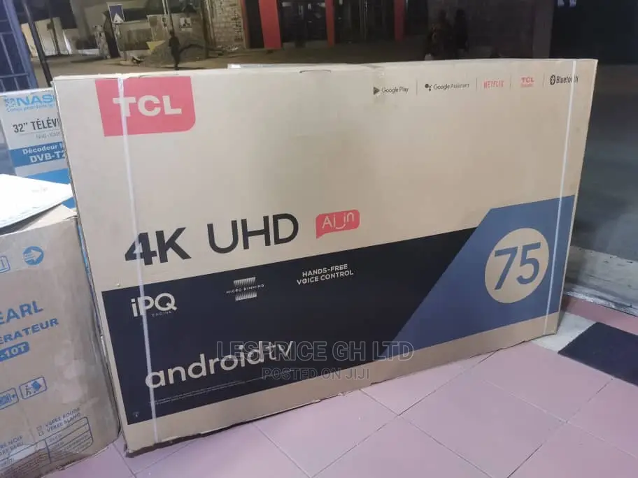TCL 75” Android Smart TV /Standard Version