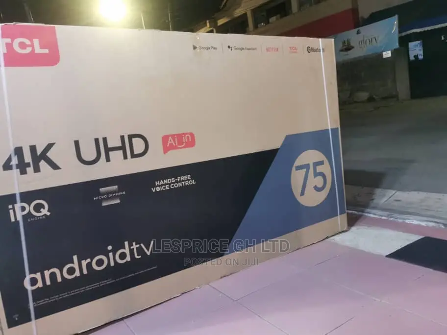 TCL 75” Android Ai TV