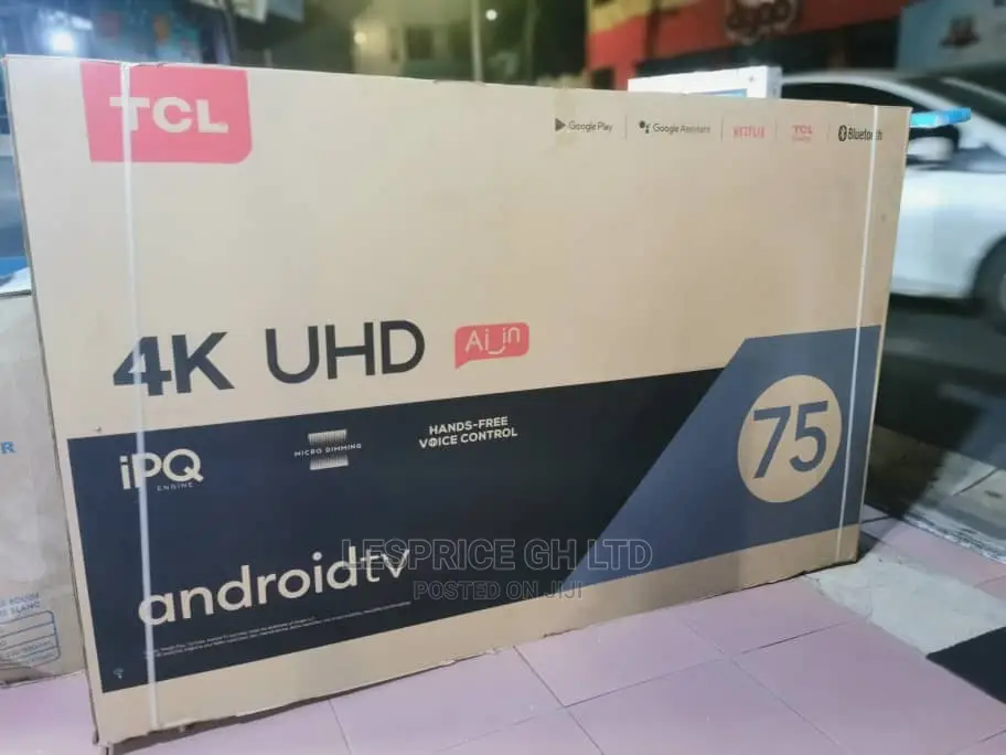 TCL 75”Android Smart TV