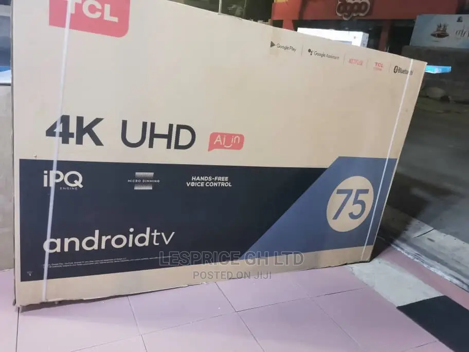 TCL Smart Android AI New Version TV
