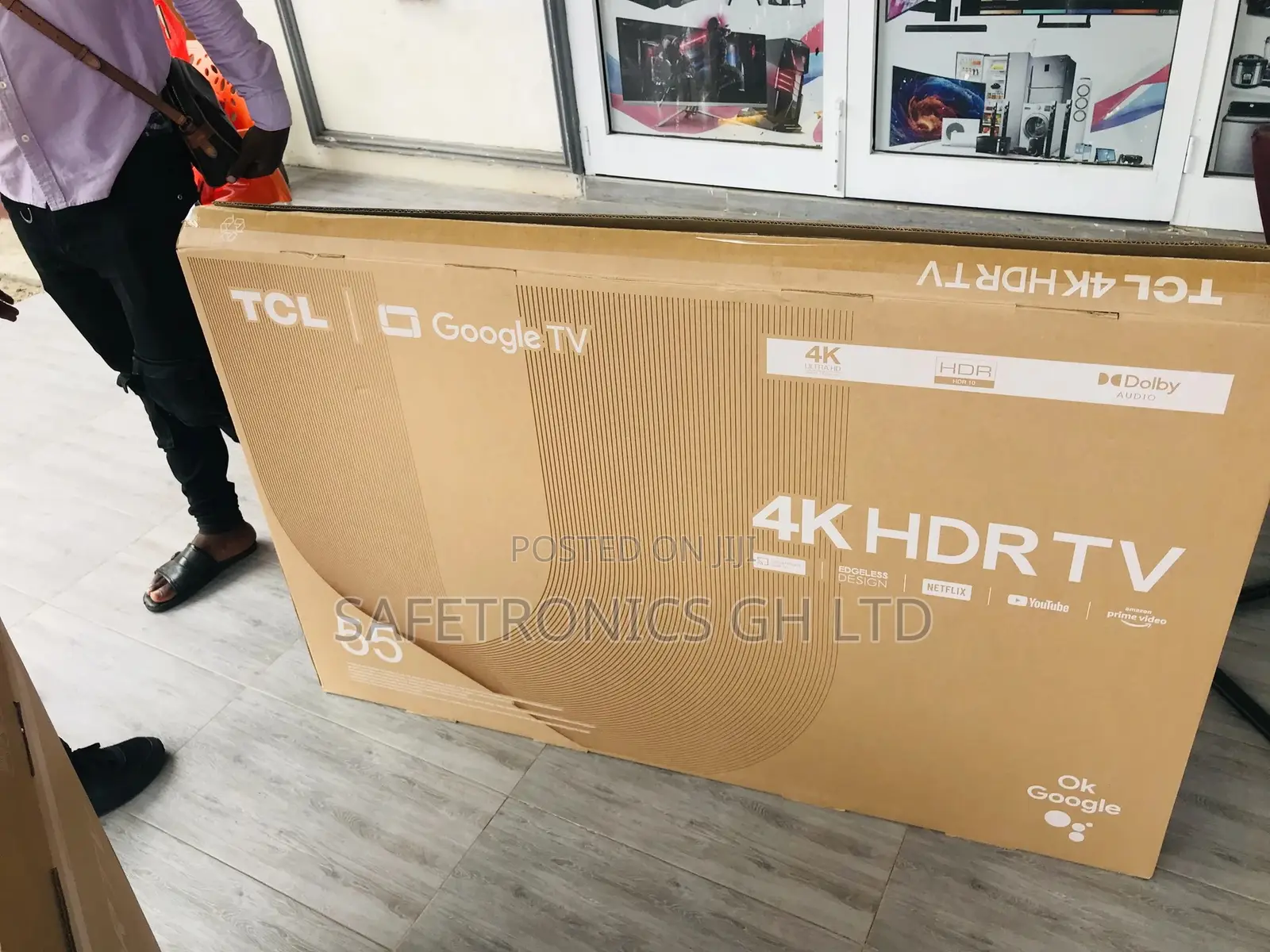 P735 TCL 55 Inches Glossy LED Quality