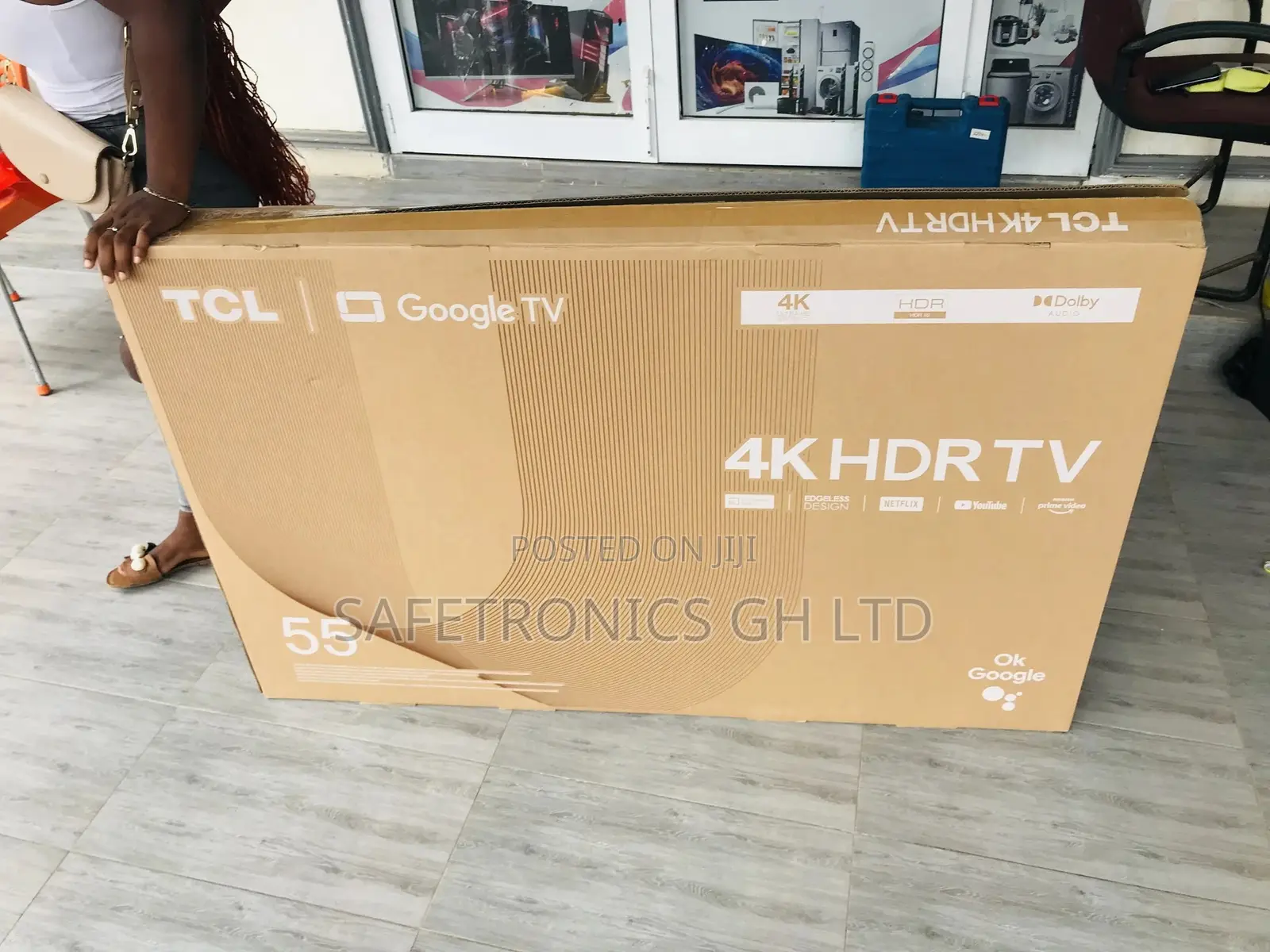 P735 55 Inches Reliable TCL LED Glossy Tv