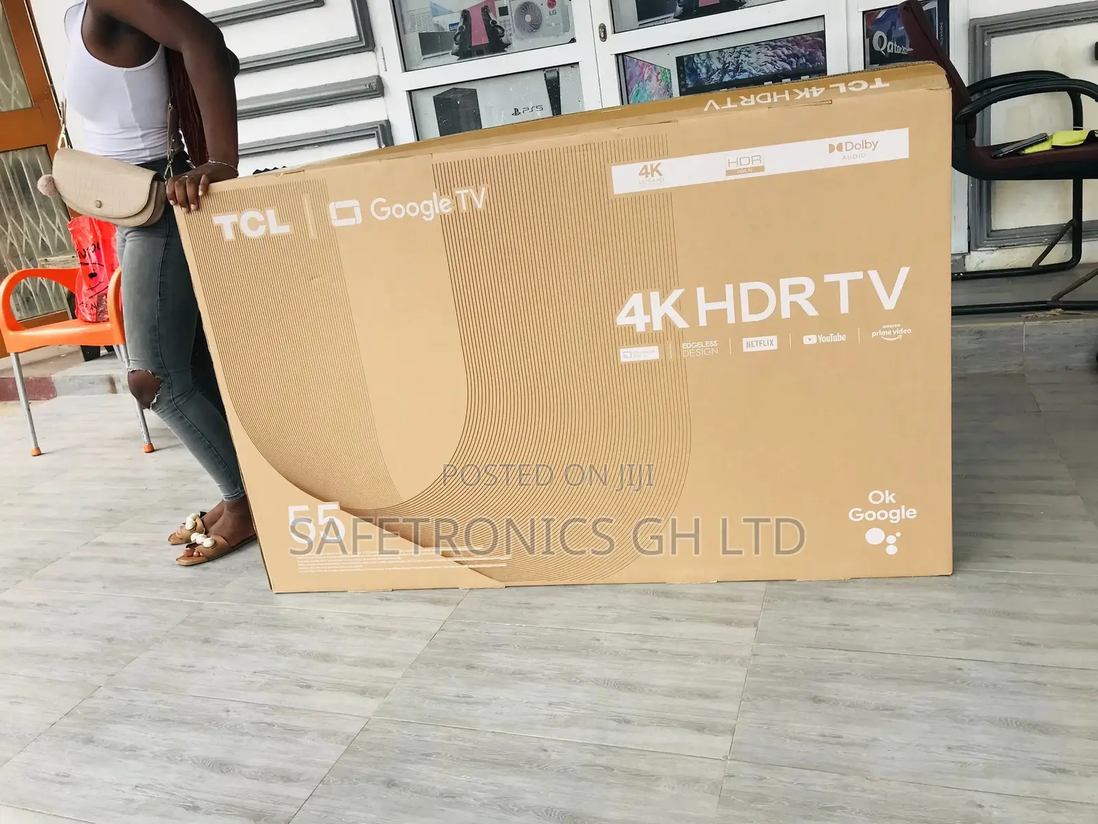 P735 55 Inches Reliable TCL LED Glossy Tv