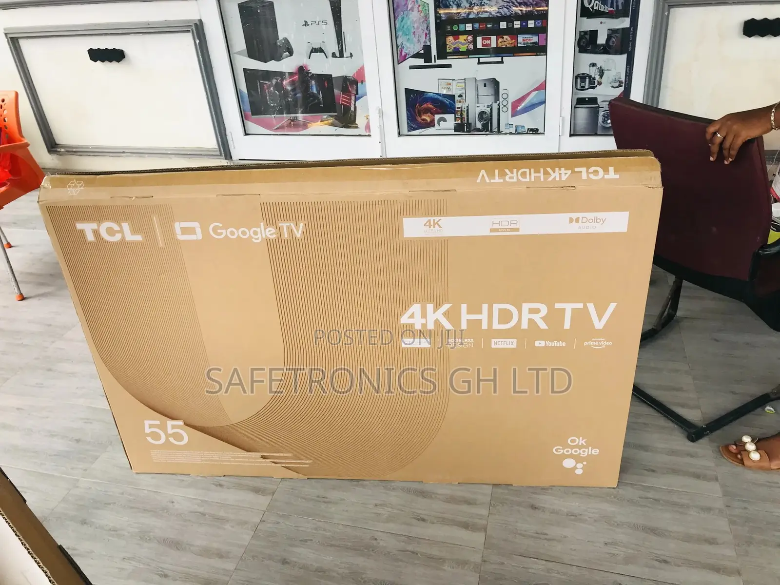 Original Neat 55 Inches Glossy P735 TCL HDR Tv