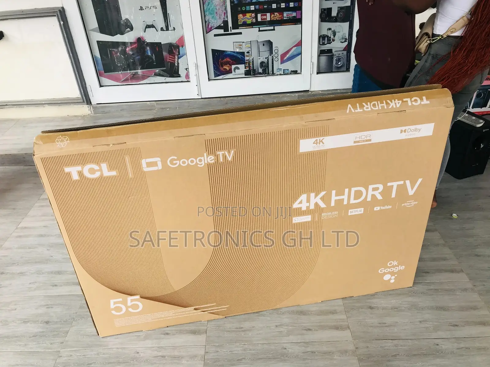 Original Neat 55 Inches Glossy P735 TCL HDR Tv
