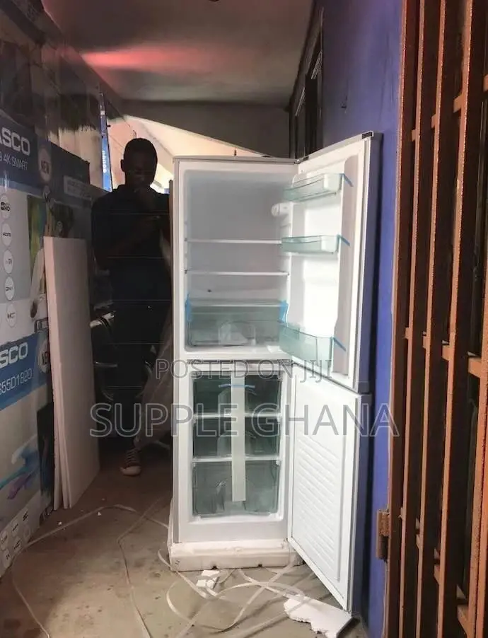 Fridge NASCO 22AMP 0 2 Door Fridge Top Freezer + Fridge