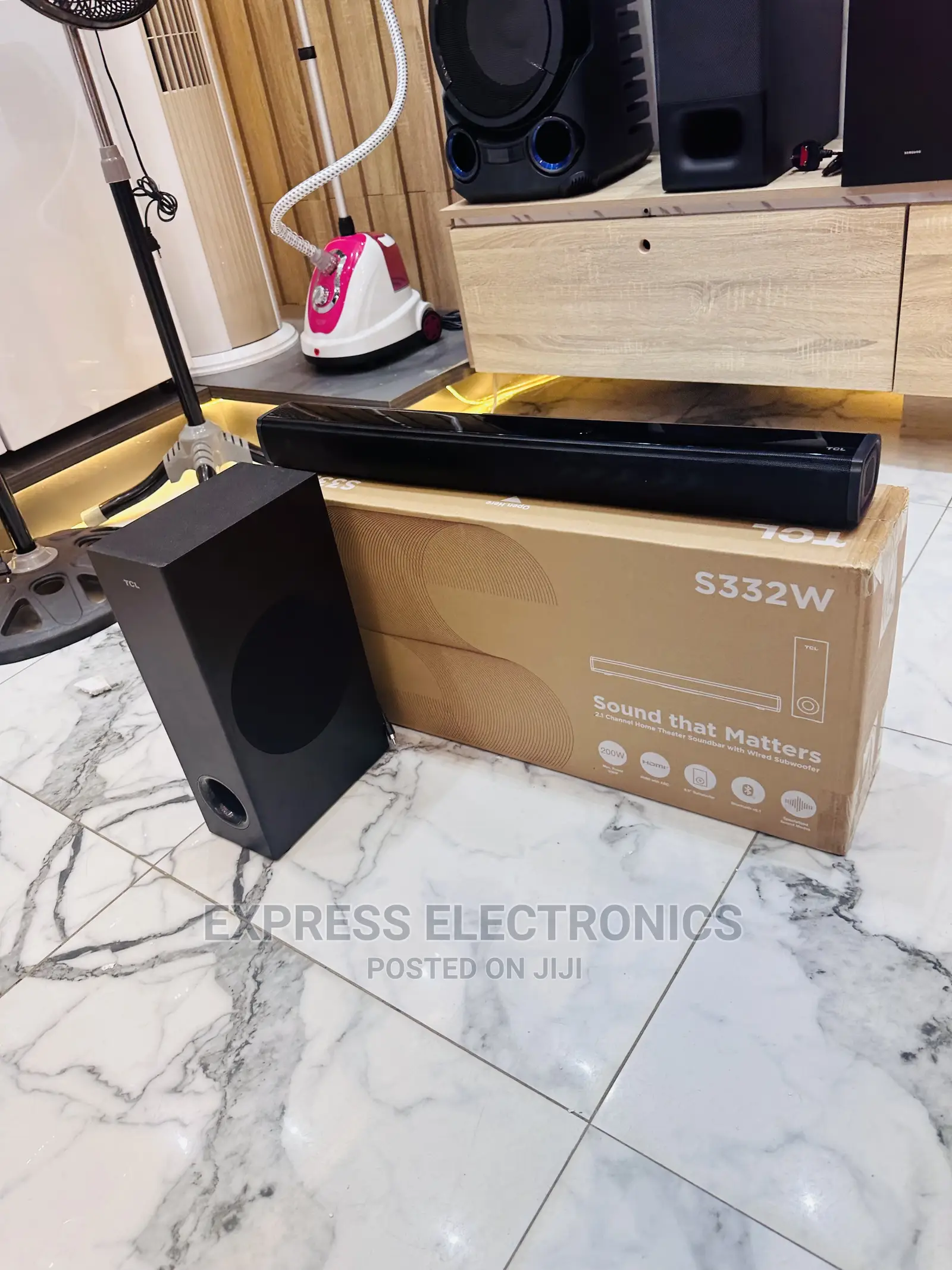 Wireless Subwoofer  Soundbar TCL P332w