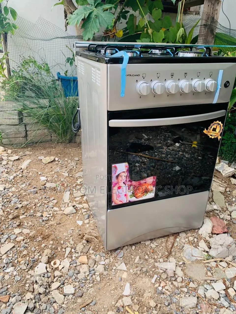 First Super Volcano 50x55 Gas Cooker With Oven