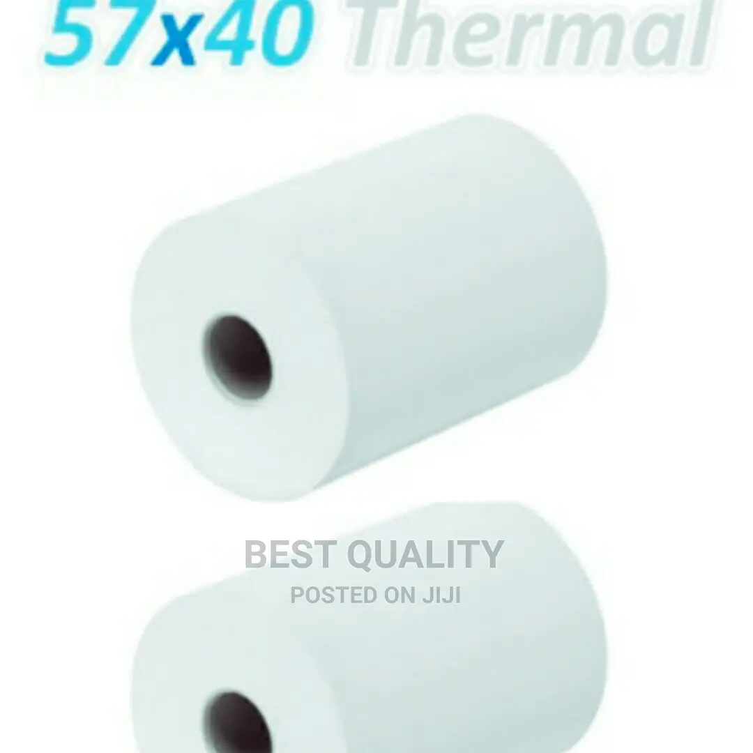 Quality 57mm X 40mm Paper Rolls (100 Rolls)