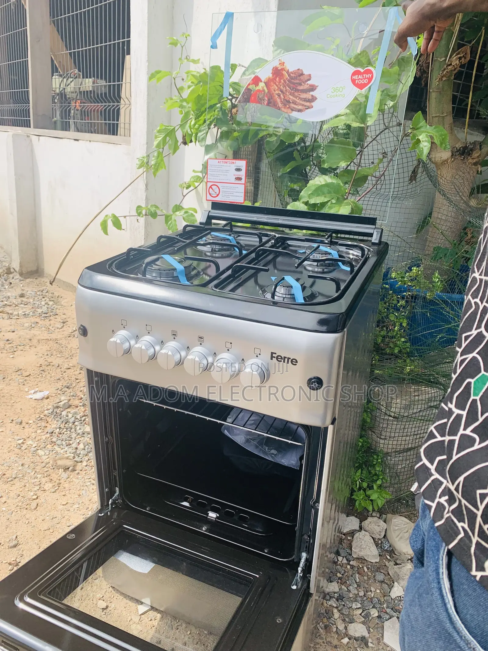 Better Price Volcano 50x55 Gas Cooker With Oven