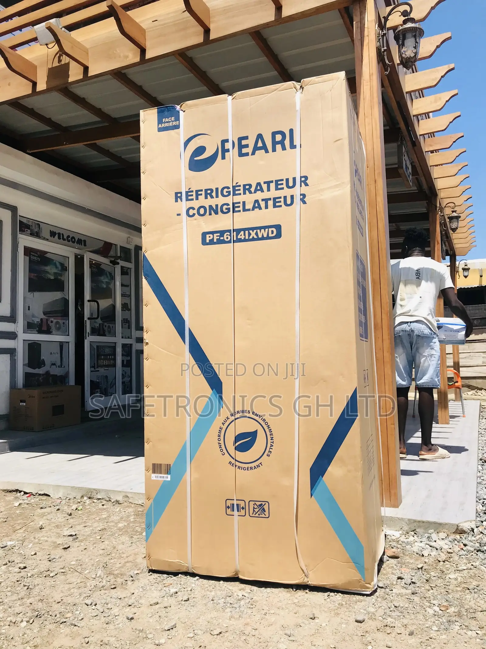 4 Doors Pearl Bottomfreezer Fridge Pf6141ixwd 