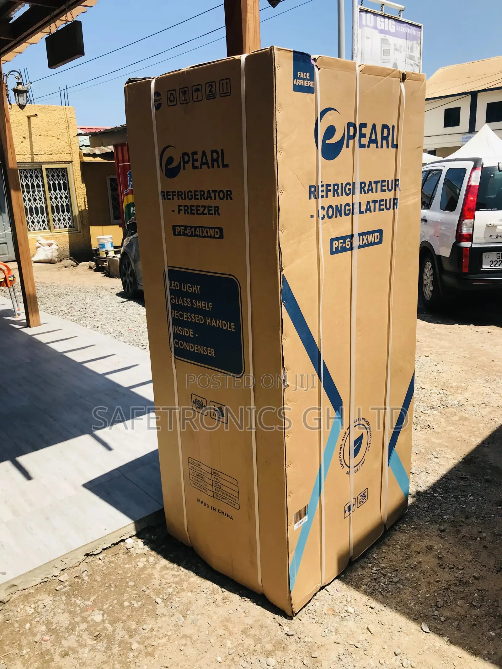 Pearl Refrigerator Bottomfreezer 4 Door Pf-6141ixwd 