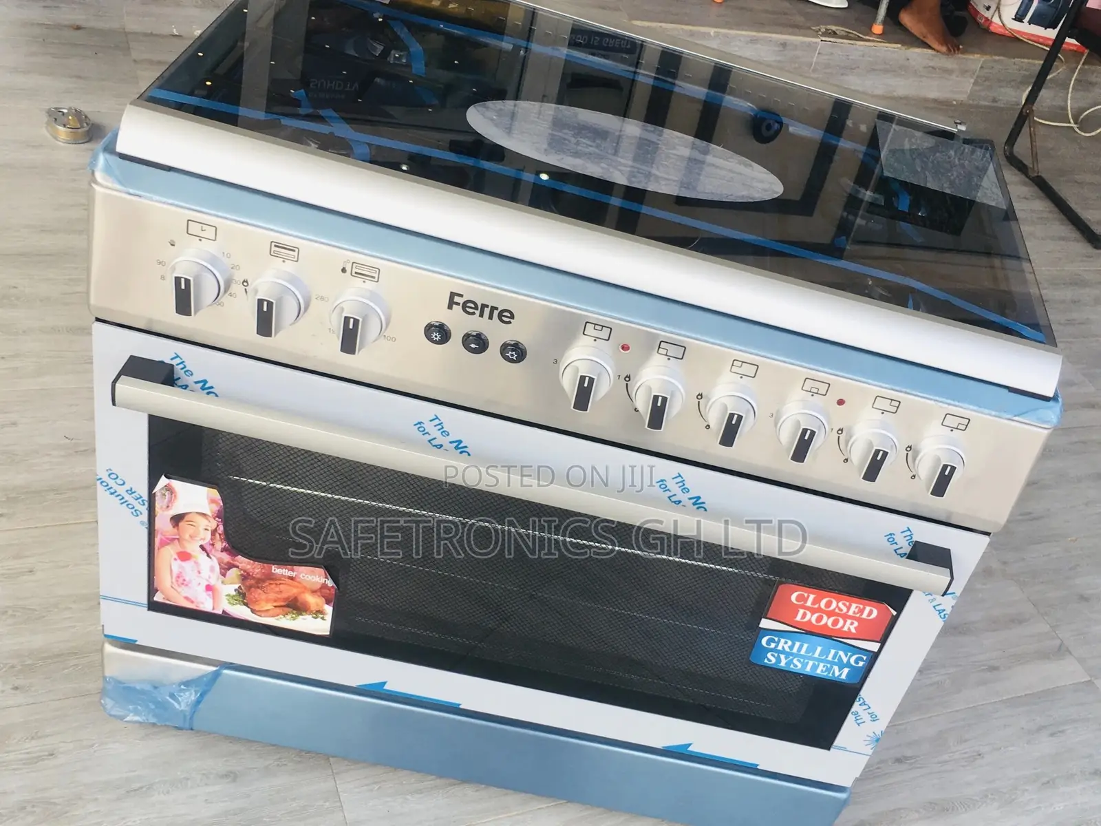 Shop Affordable 4 Gas 2 Electric Burner 60x90 Ferre Oven