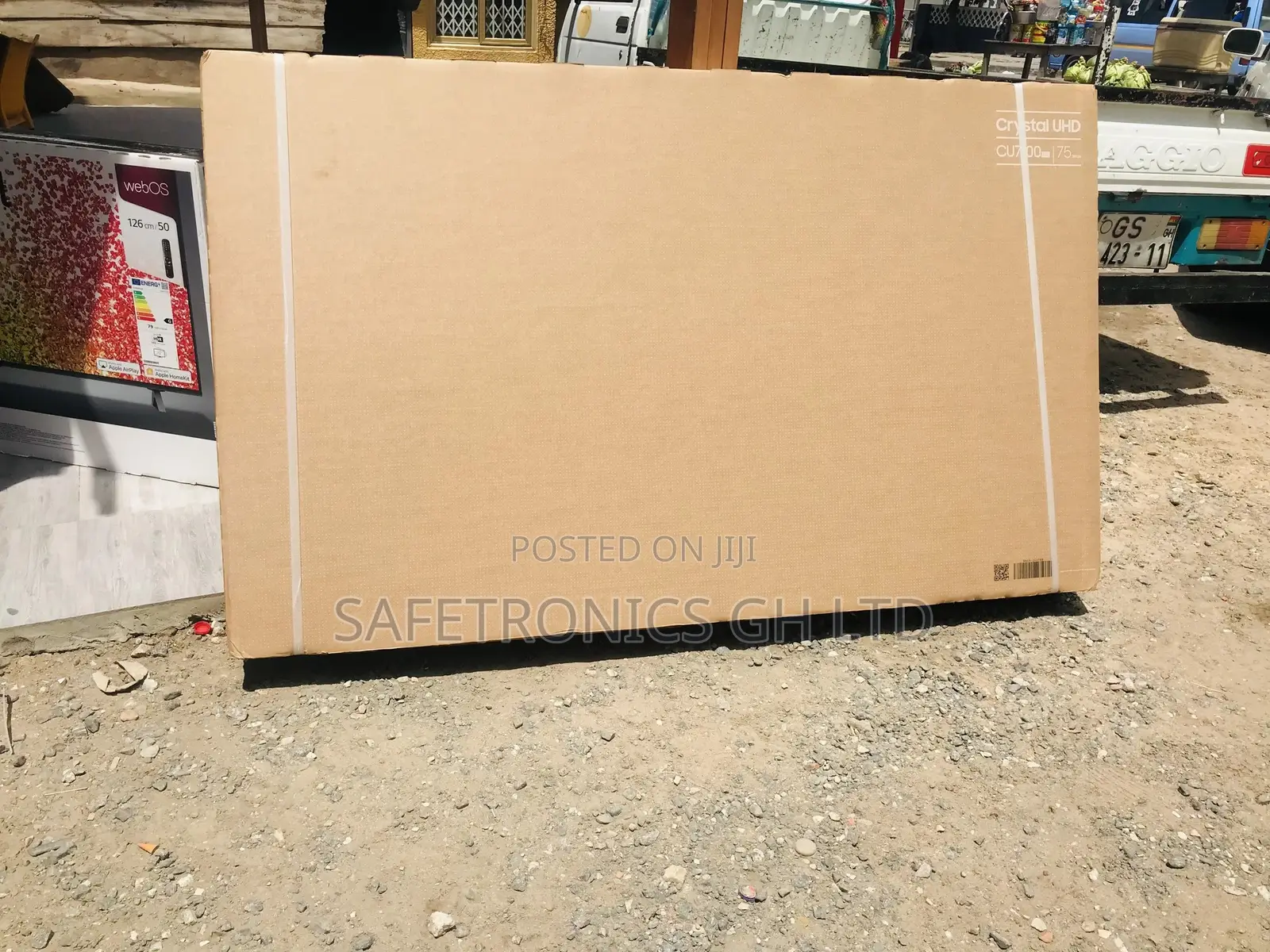 UHD Smart Samsung 75 Inches Glossy CU7172 LED Tv