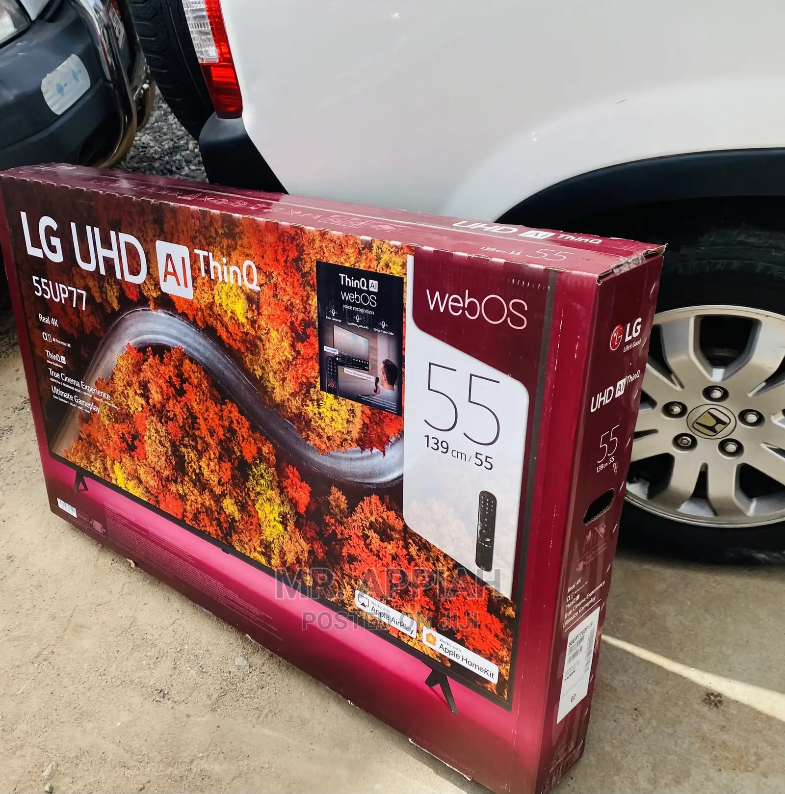 Durable and Affordable LG(55uq8000)55” Smart LED Tv,Black 