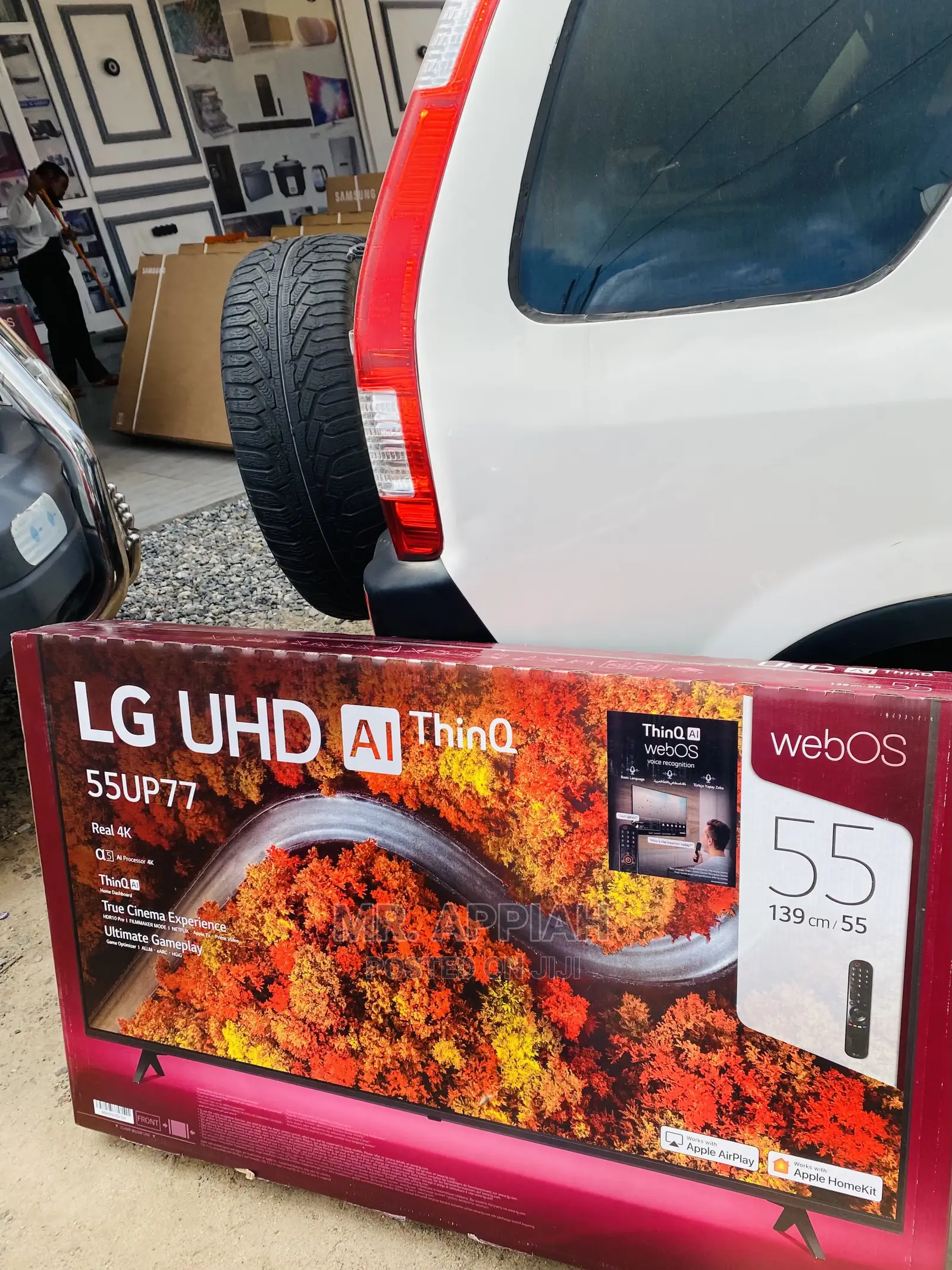 Durable and Affordable LG(55uq8000)55” Smart LED Tv,Black 