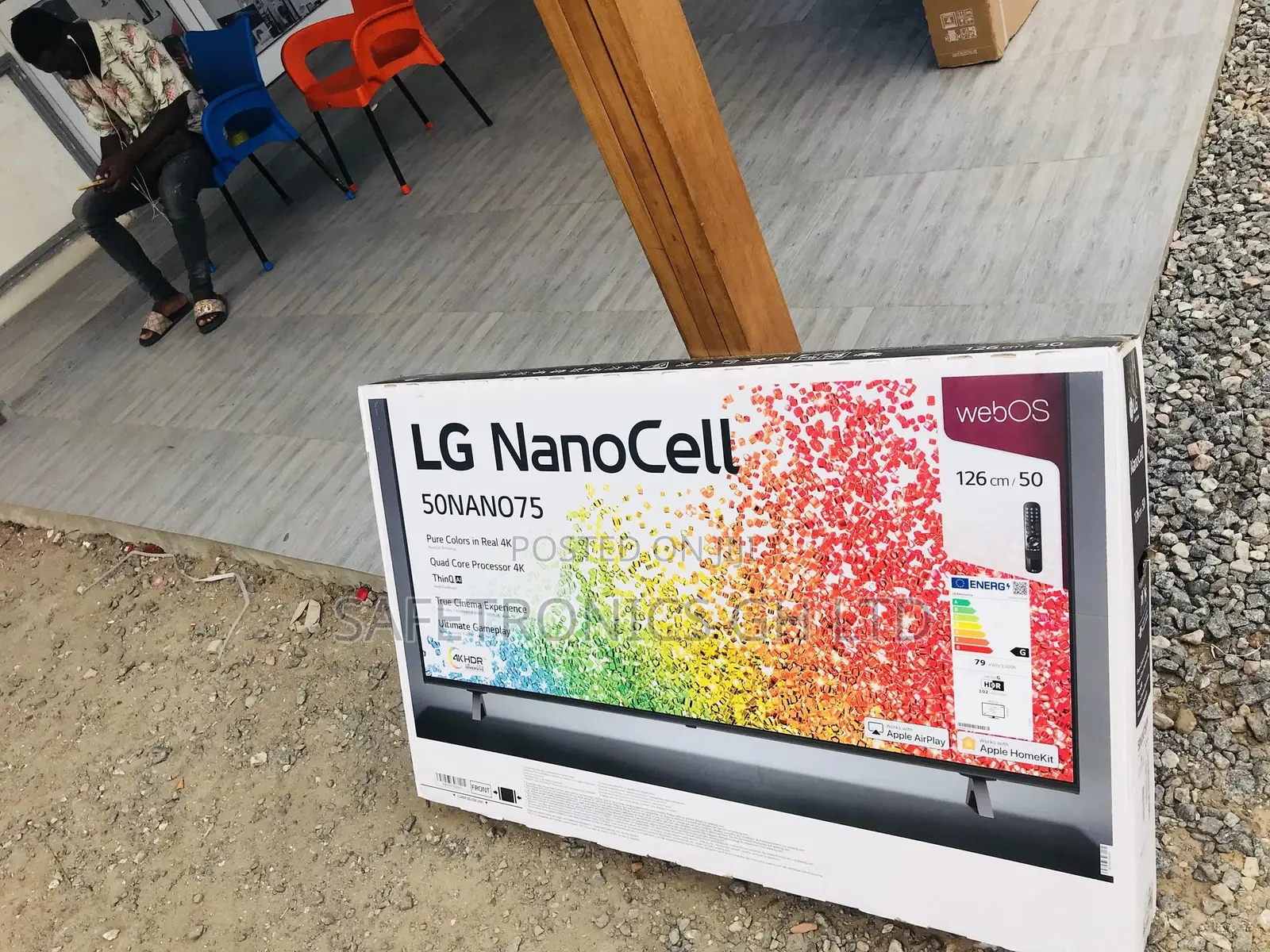 Lg Smart Crystal Nano75 50 Inches LED Glossy Tv