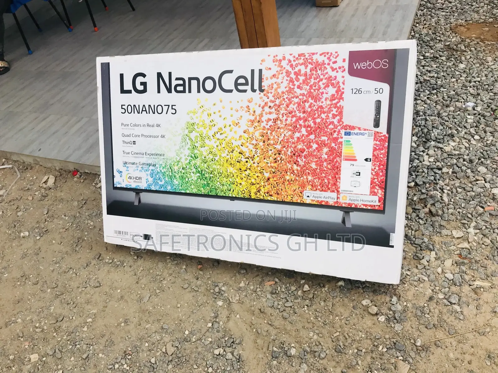 Lg Smart Crystal Nano75 50 Inches LED Glossy Tv