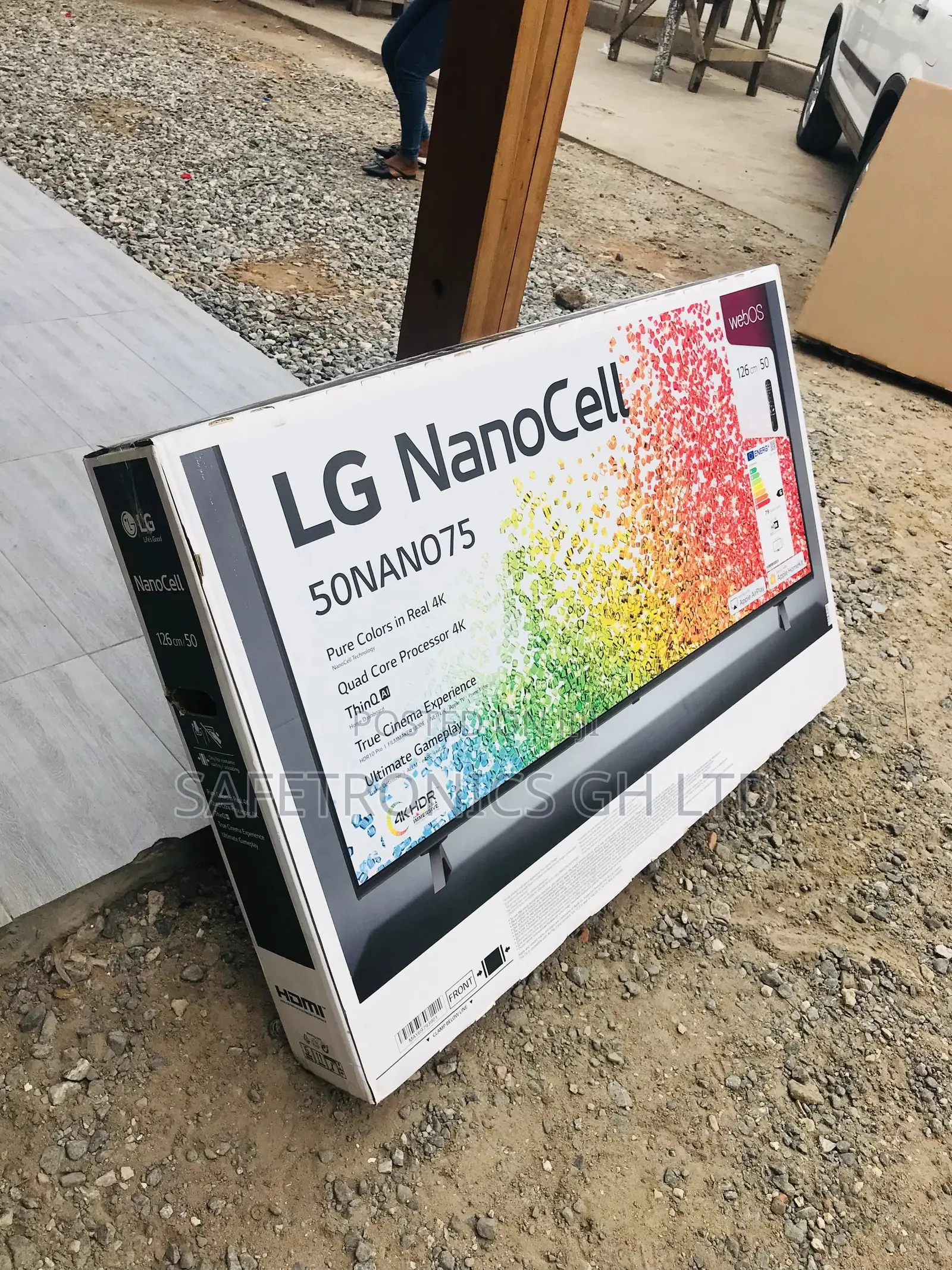 Original 50 Inches Glossy LED Lg Nano75 Tv