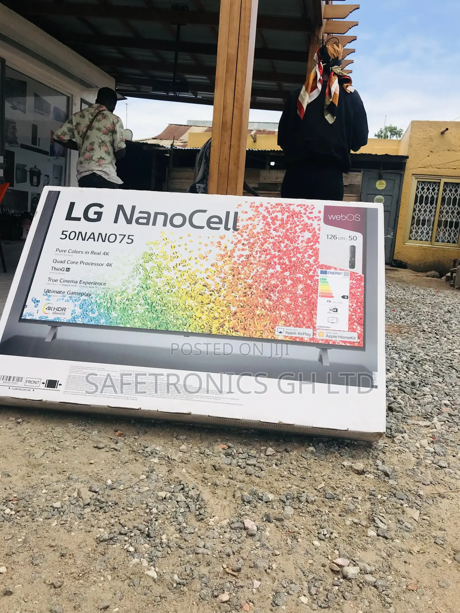 50 Inches Glossy Lg Nano75 LED Durable Tv