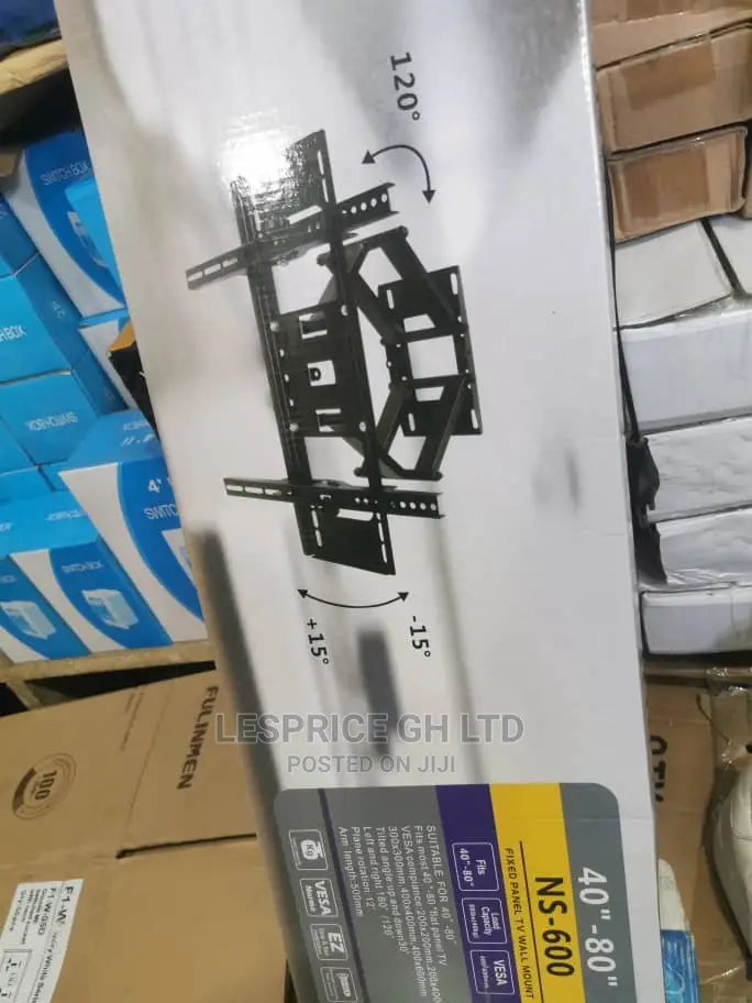 TV Wall Mount ~ Full Motion Support
