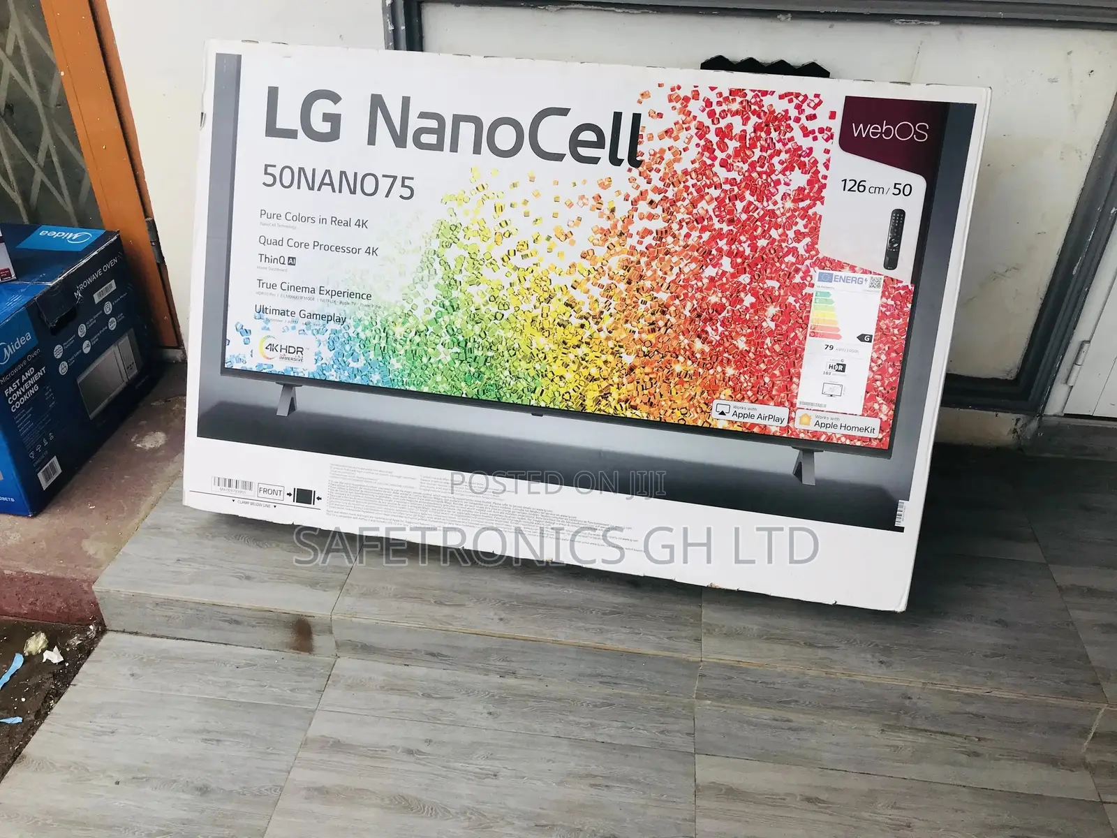Lg Valuable 50 Inches Glossy LED Smart Nano75 Tv