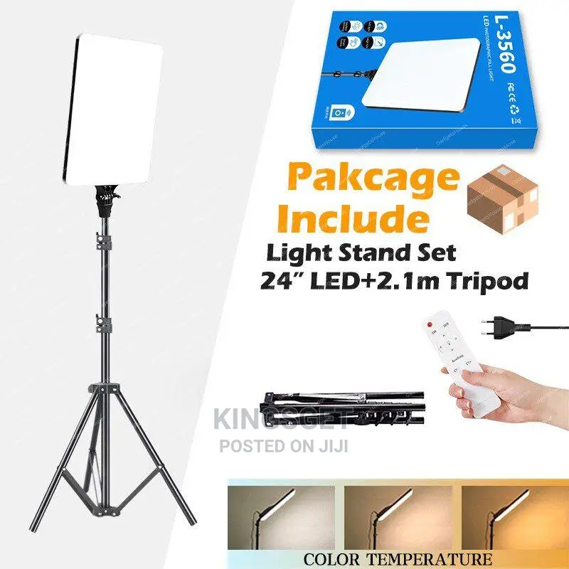 L-3560 Photographic Fill Light With Stand