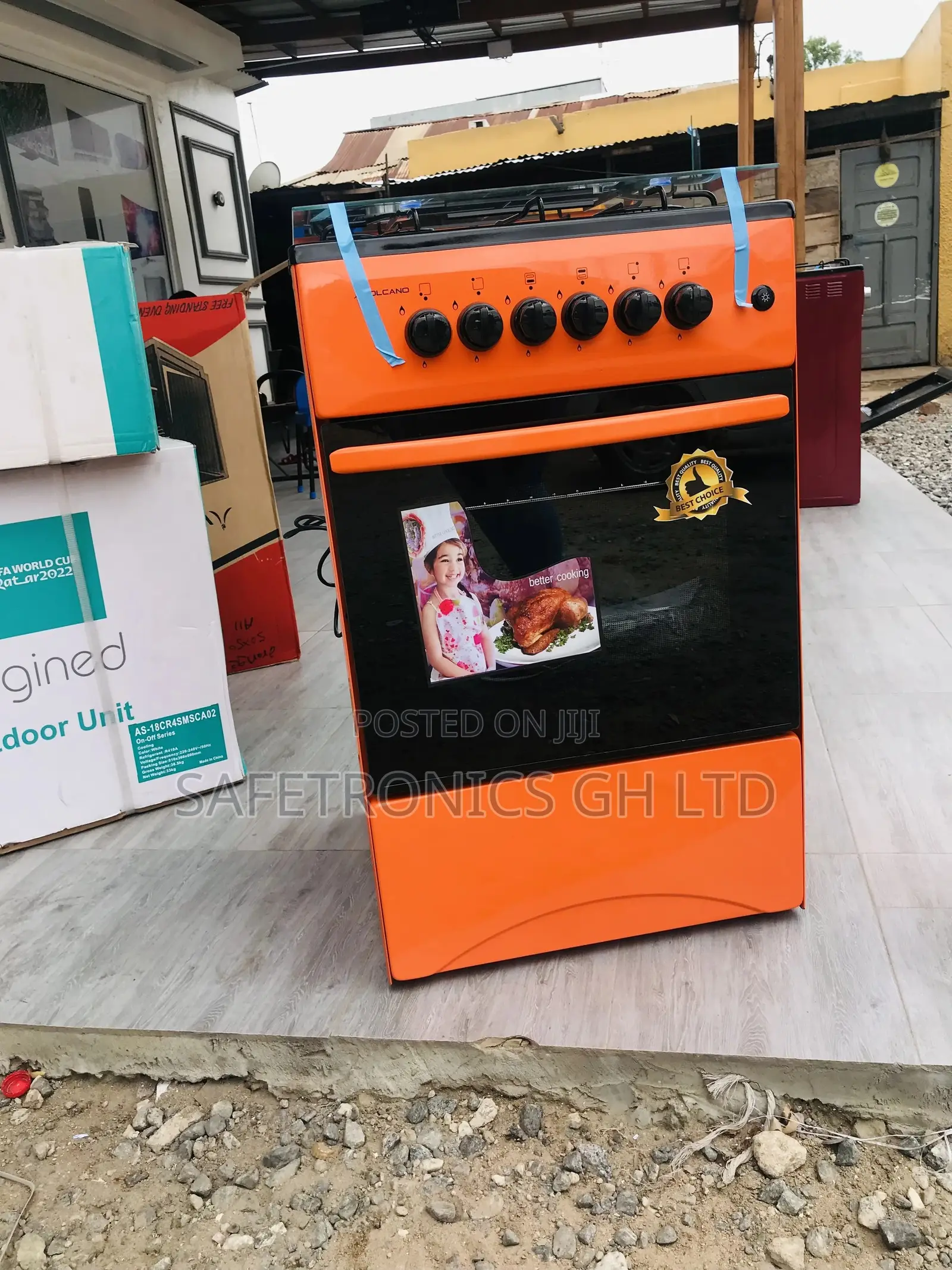 Best Sales on 50x50 Volcano Oven With Grill 4 Gas Burner